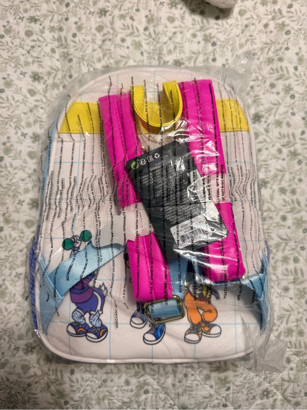 Loungefly Disney Mousercise Mini Backpack - Picture 3 of 8